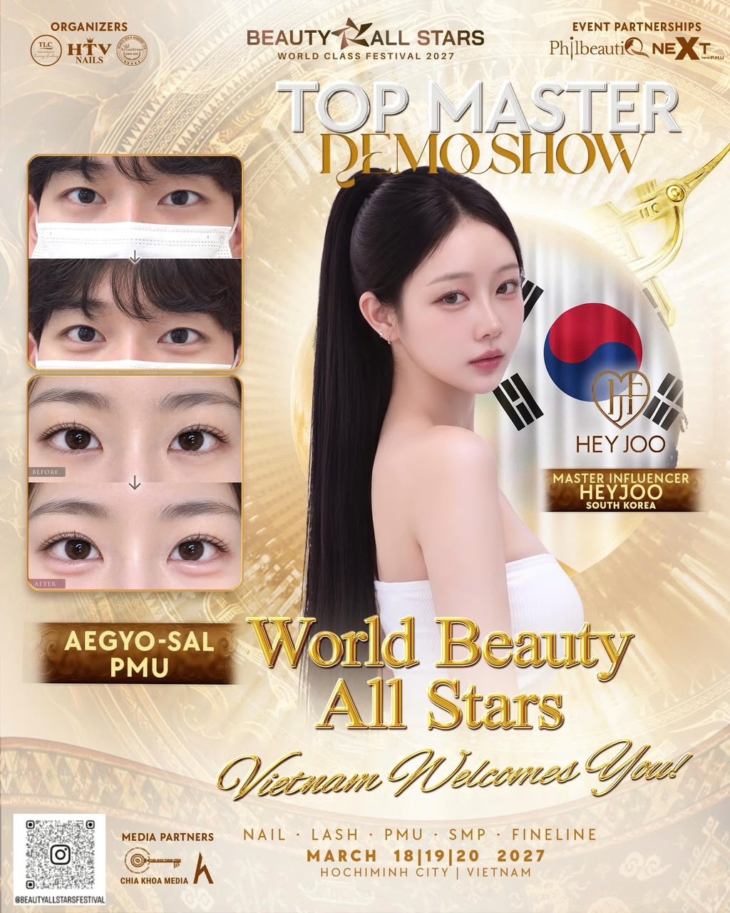 BEAUTY ALL STARS 2027 톱 마스터 데모쇼 포스터